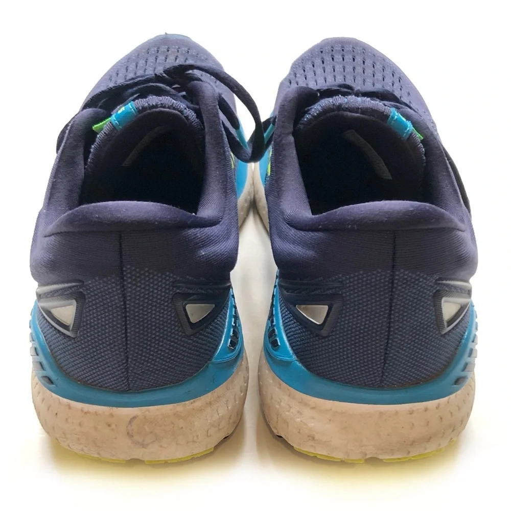 Brooks Glycerin 19 Blue and Yellow Running Shoes Men’s Size 11.5